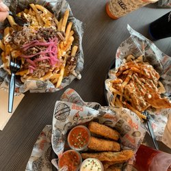 Gorilla Smoke and Grill - Gorilla Fingers, Fried Pickle, Chicken Buffalo Fries