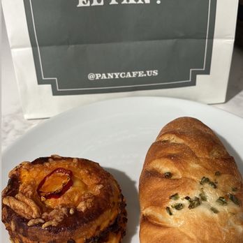 Pan y Cafe - Ombligo Biscuit Chorizo & Cheese & Jalapeno Cream Cheese Bolillo - Bakeries Near Me - Santa Ana, California Pan y Cafe - Ombligo Biscuit Chorizo & Cheese & Jalapeno Cream Cheese Bolillo - Bakeries Near Me - Santa Ana, California
