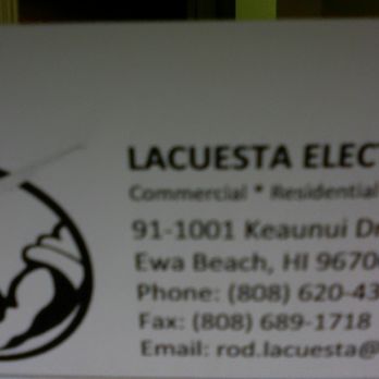 Lacuesta Electric - Electricians Near Me - Ewa Beach, Hawaii Lacuesta Electric - Electricians Near Me - Ewa Beach, Hawaii