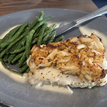 Burtons Grill & Bar - Crab-Crusted Haddock - New American Near Me - Charlotte, North Carolina