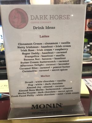 Menu photo 3 Dark Horse Coffee Anchorage, AK