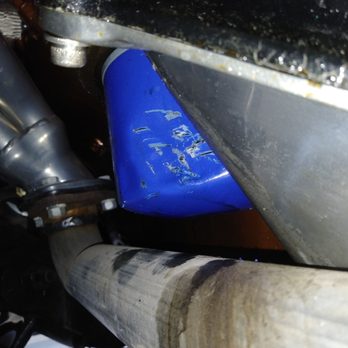 Lou's Muffler Shop - Didn't think out the job ran pipe write under. The oil filter and refuse  to fix. His f up - Auto Repair Near Me - Pico Rivera, California