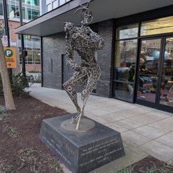 Peg Leg Bates Statue - Peg Leg Bates Statue, Greenville
