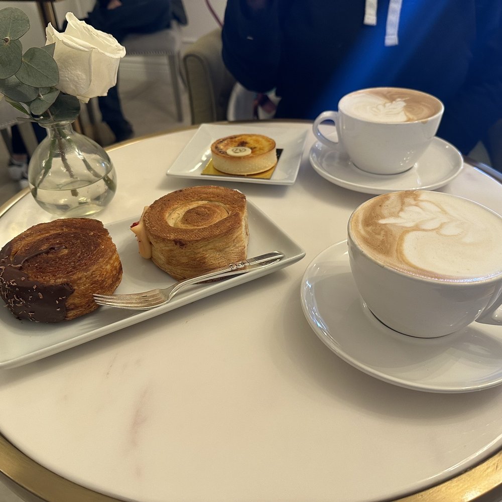 Marvel Cake - Spiral croissants, almond latte, crème brûlée - Bakeries Near Me - Campbell, California Marvel Cake - Spiral croissants, almond latte, crème brûlée - Bakeries Near Me - Campbell, California