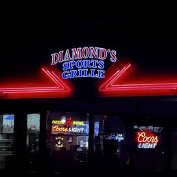 Exterior outside entrance of Diamonds Sports Grille - Easy to find. Walking distance to the new Downtown Mesa ASU campus. - Mesa, Arizona Exterior outside entrance of Diamonds Sports Grille - Easy to find. Walking distance to the new Downtown Mesa ASU campus. - Mesa, Arizona
