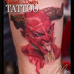 Visual Bodhi Tattoo - Tattoo by Charles Craig