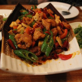 Ke Zhang - Baby Bamboo with Sliced Pork | Kung Po Chicken with Peanut | Seaweed Salad - Chinese Near Me - Flushing, New York Ke Zhang - Baby Bamboo with Sliced Pork | Kung Po Chicken with Peanut | Seaweed Salad - Chinese Near Me - Flushing, New York