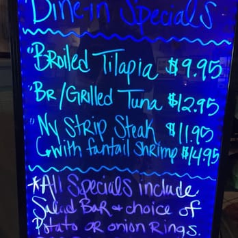 The Captain's Cap - This weeks specials!! - Seafood Near Me - Denver, North Carolina