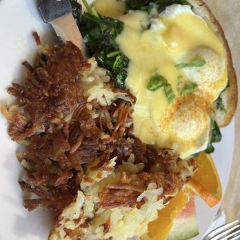 Wildflower Grill - Eggs Benedict Florentine* - American Near Me - Lincoln City, Oregon Wildflower Grill - Eggs Benedict Florentine* - American Near Me - Lincoln City, Oregon