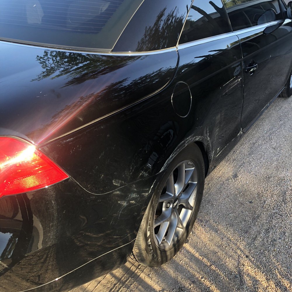 A Cheap Body Shop - Damaged to the bumper as well. - Body Shops Near Me - Scottsdale, Arizona