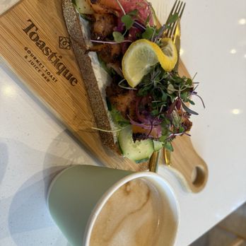 Toastique - Salmon - Breakfast & Brunch Near Me - Arlington, Virginia