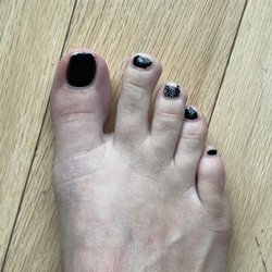 Diva Nails & Spa - 2-3 days after pedicure! OPI Polish was so thinned out it chips right off! Pedicure's typically last me 2-3weeks without chipping
