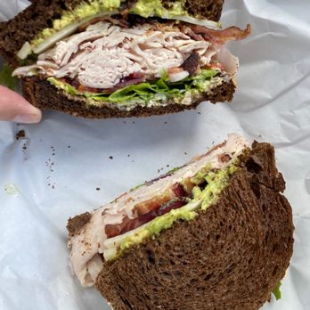 Tina's Too! - Turkey Bacon Avocado with Provolone on Squaw - Delis Near Me - Escondido, California