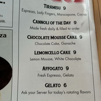 Olives and Oil - Dessert menu - Bars Near Me - New Haven, Connecticut Olives and Oil - Dessert menu - Bars Near Me - New Haven, Connecticut
