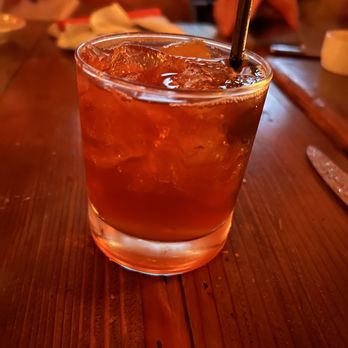 Bar Sera - a glass of iced tea on a table - New American Near Me - Conshohocken, Pennsylvania
