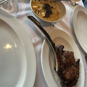 Ocean Prime - Black Truffle Mac & Cheese and Tomahawk Steak - Seafood Near Me - Tampa, Florida