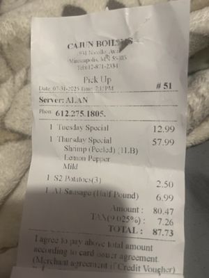 Cajun Boil Minneapolis by null