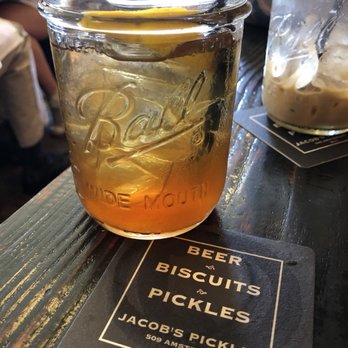 Jacob's Pickles - Ice tea - Comfort Food Near Me - New York, New York