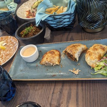 Aria Kitchen - Chicken empanada, beef empanada and curry potato empanada - Mexican Near Me - Irvine, California