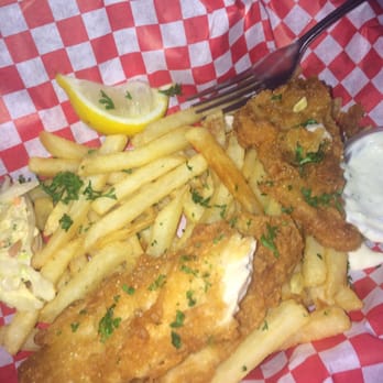 Dixie Grill - Fish and chips... Partially Eaten - Southern Near Me - Aiea, Hawaii