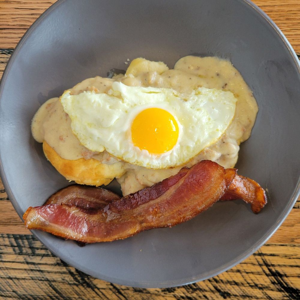 Boca - Eggs gravy bacon - New American Near Me - Lake Mary, Florida Boca - Eggs gravy bacon - New American Near Me - Lake Mary, Florida