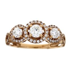 Gems By GiGi - Diamond Halo Engagement Rings in your choice of metal