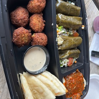 Luna Grill Clearfork - Lunatic Sampler - Greek Near Me - Fort Worth, Texas Luna Grill Clearfork - Lunatic Sampler - Greek Near Me - Fort Worth, Texas