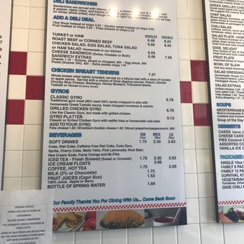 Dixie Chili - Their menu - Fast Food Near Me - Newport, Kentucky