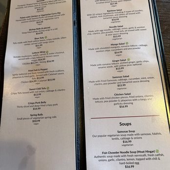 Burma Choice - Menu - Burmese Near Me - San Jose, California Burma Choice - Menu - Burmese Near Me - San Jose, California