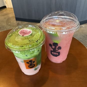 Cha Redefine - Matcha guava cloud Guava lime blossom - Coffee & Tea Near Me - San Gabriel, California