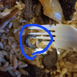 Yummy Taco - A piece of metal looks like a little metal hook