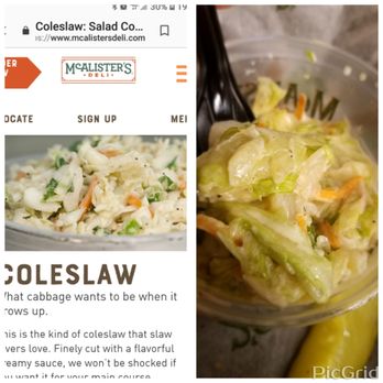 McAlister's Deli - Salad Near Me - North Little Rock, Arkansas