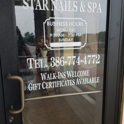 Star Nails and Spa - Im here at 10:40 on a friday and they arent open.