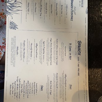 GRANVILLE - Brunch menu - New American Near Me - Studio City, California GRANVILLE - Brunch menu - New American Near Me - Studio City, California