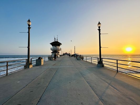 Huntington Beach Pier by null