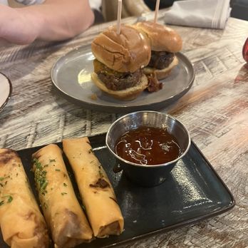 Fireproof Restaurant - Wagyu Burger Sliders, Egg Rolls - Tapas/Small Plates Near Me - Columbus, Ohio