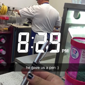 Baskin Robbins - thanks for the pen! - Ice Cream & Frozen Yogurt Near Me - San Jose, California Baskin Robbins - thanks for the pen! - Ice Cream & Frozen Yogurt Near Me - San Jose, California
