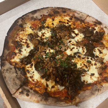 Forge Pizza - MUSHROOM AND SAUSAGE PIZZA - Pizza Near Me - Napa, California Forge Pizza - MUSHROOM AND SAUSAGE PIZZA - Pizza Near Me - Napa, California