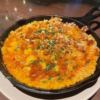 Toro - Mac and Cheese with Chorizo - Latin American Near Me - Denver, Colorado Toro - Mac and Cheese with Chorizo - Latin American Near Me - Denver, Colorado