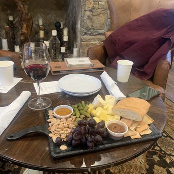 Stone Tower Winery - Cheese plate and wine - Wineries Near Me - Leesburg, Virginia Stone Tower Winery - Cheese plate and wine - Wineries Near Me - Leesburg, Virginia