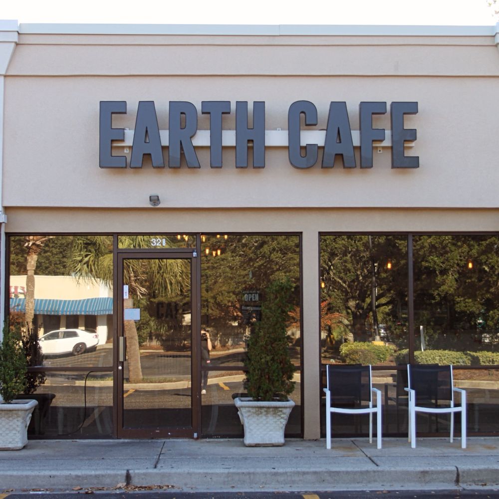 Earth Cafe - Outside of the restaurant - Cafes Near Me - Myrtle Beach, South Carolina Earth Cafe - Outside of the restaurant - Cafes Near Me - Myrtle Beach, South Carolina