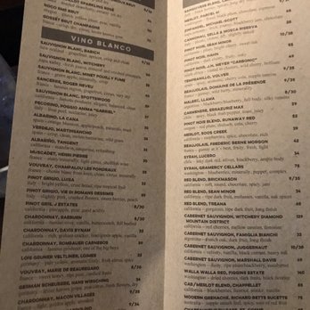 Walkers - Vino - New American Near Me - Billings, Montana