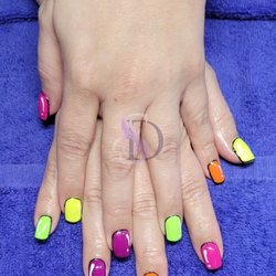 Cuticles Salon - Cartoon mail art
