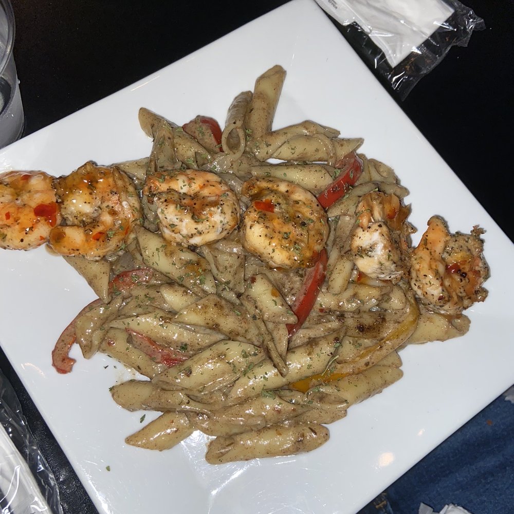 Nostrand Station Bar & Lounge - rasta pasta sweet and chili shrimp - Bars Near Me - Brooklyn, New York Nostrand Station Bar & Lounge - rasta pasta sweet and chili shrimp - Bars Near Me - Brooklyn, New York