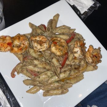 Nostrand Station Bar & Lounge - rasta pasta sweet and chili shrimp - Bars Near Me - Brooklyn, New York Nostrand Station Bar & Lounge - rasta pasta sweet and chili shrimp - Bars Near Me - Brooklyn, New York