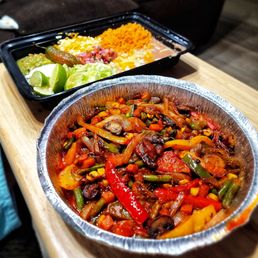 Vegetable Fajitas Vegetable Fajitas