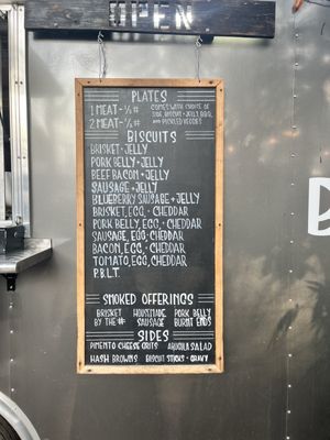 Menu photo 3 Briscuits Austin, TX