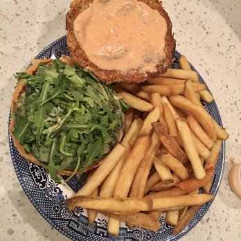 Novelty Burger and Bar - Veggie Burger #YelpsBigNightIn- Don't forget to lather on that tangy sauce on the brioche bun! - Burgers Near Me - Newark, New Jersey Novelty Burger and Bar - Veggie Burger #YelpsBigNightIn- Don't forget to lather on that tangy sauce on the brioche bun! - Burgers Near Me - Newark, New Jersey