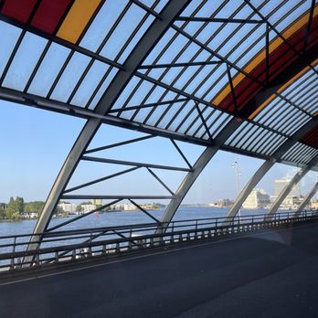 Station Amsterdam Centraal - Buses are on this top floor. - Train Stations Near Me - Amsterdam, New Hampshire