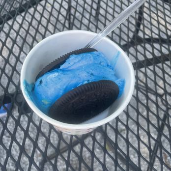 Trailside Treats Creamery - Cookie Monster on Oreo - Ice Cream & Frozen Yogurt Near Me - Goshen, New York Trailside Treats Creamery - Cookie Monster on Oreo - Ice Cream & Frozen Yogurt Near Me - Goshen, New York